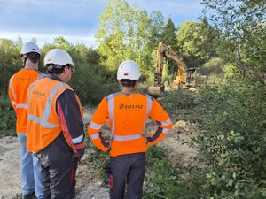 Lancement d'un chantier au lac du Val de Lenne pour s'engager en faveur de la biodiversité