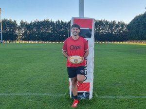 Rugby : la recrue estivale de Rodez, Logan Bayle Bouet, veut "tirer le groupe vers le haut"
