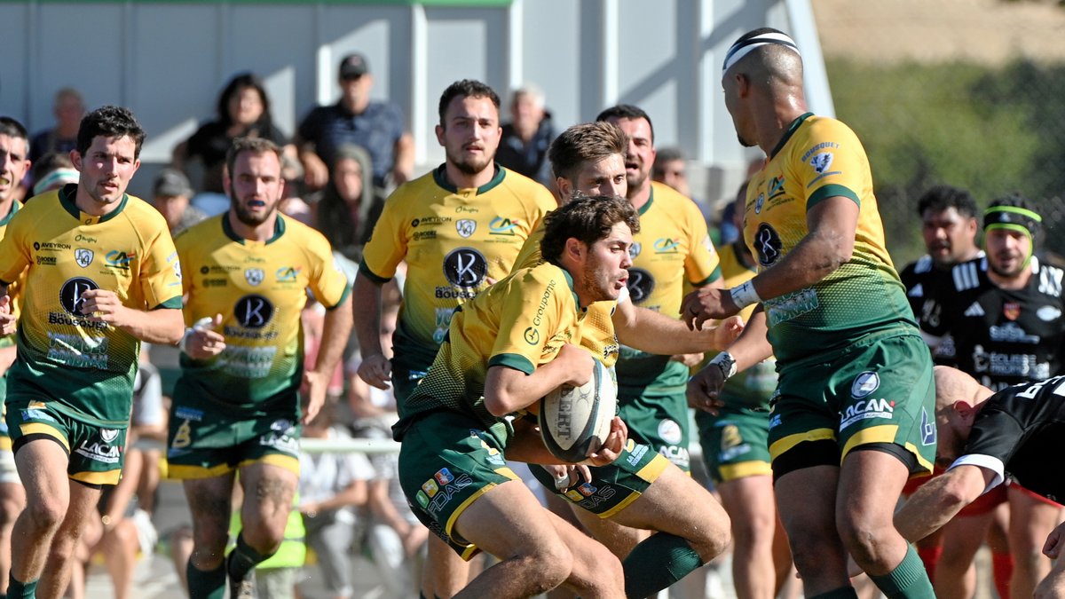 Rugby : Lévézou Ségala craque sur le fil à Figeac et passe à côté de sa ...