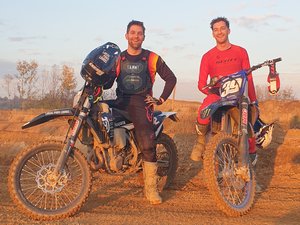 Moto : anciens pilotes de VTT, Rudy Cabirou et Dylan Levesque seront au départ de l'Aveyronnaise classic