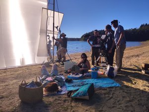Du lac de Pareloup au grand écran : en Aveyron les derniers jours du tournage de "Feignasse"