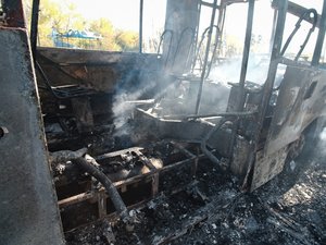 Guerre en Ukraine : une frappe russe touche deux autobus dans l'est du pays, au moins 33 morts sont à déplorer