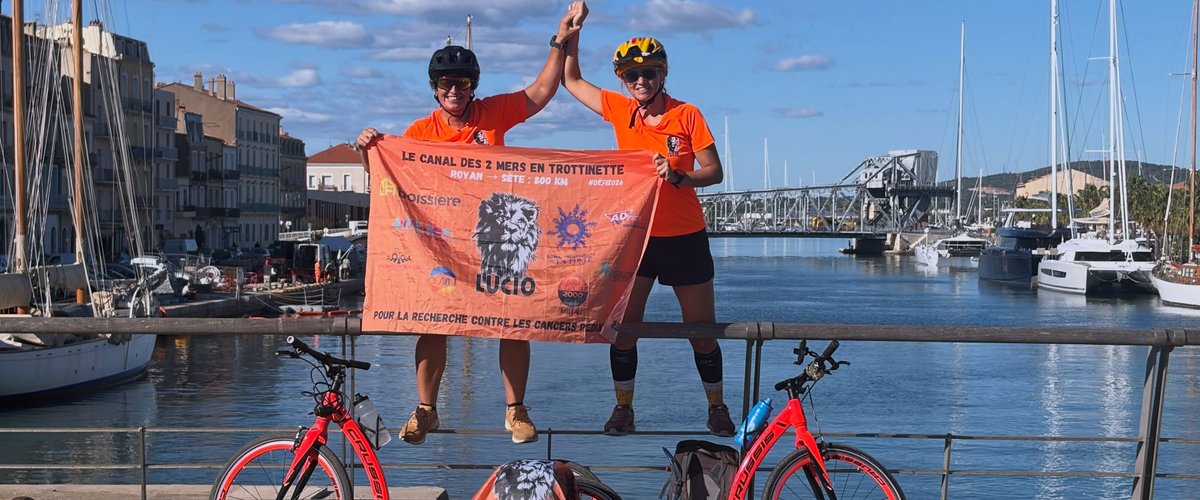 "Faire 20 km de plus, ce n'était pas possible" : deux Millavoises parcourent 800 km en trottinette pour soutenir la recherche contre les cancers pédiatriques