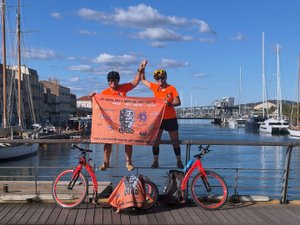 "Faire 20 km de plus, ce n'était pas possible" : deux Millavoises parcourent 800 km en trottinette pour soutenir la recherche contre les cancers pédiatriques