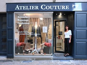 Pour "prolonger la vie des vêtements", un nouvel atelier de couture ouvre ses portes rue de l'Embergue à Rodez