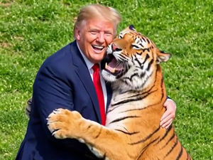 "Ne jouez jamais avec la nature !" : quand Donald Trump reprend l'attaque mortelle d'un tigre en Angleterre pour se mettre en scène