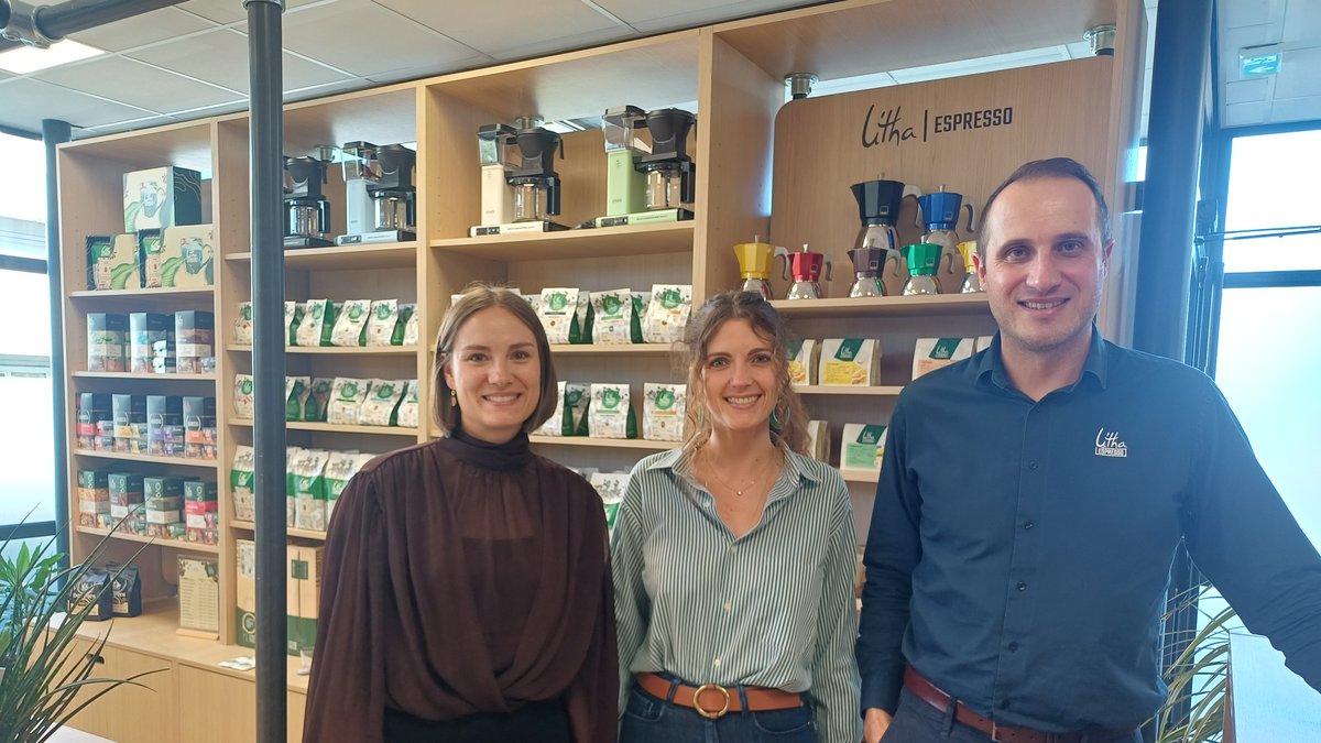 Litha espresso ouvre sa boutique, près de l’usine de torréfaction, rue Carrère à Rodez
