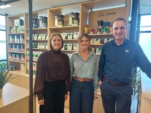 Litha espresso ouvre sa boutique, près de l'usine de torréfaction, rue Carrère à Rodez