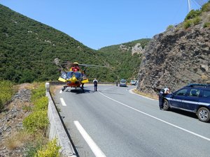 La randonneuse chute dans un cirque naturel des gorges du Tarn en Aveyron, elle est hélitreuillée en urgence