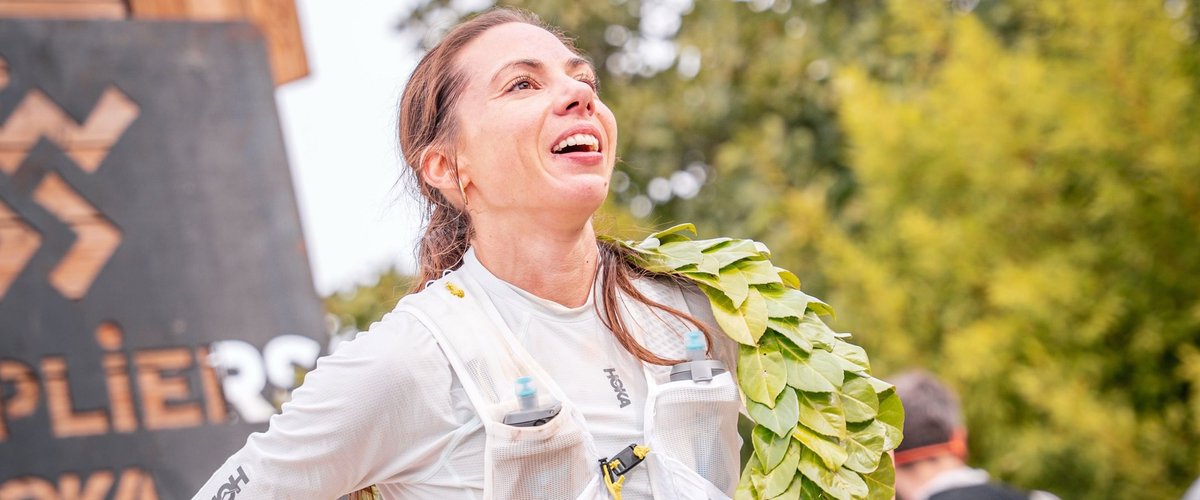 Festival des Templiers : chez les féminines, la démonstration de force de la Polonaise Martyna Mlynarczyk sur les 80 km du Grand Trail, deux Françaises complètent le podium