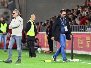 Football : "Il faut qu'on garde le cap", Pierre-Olivier Murat, le président de Rodez, réagit face aux mauvais résultats et l'absence de son entraîneur