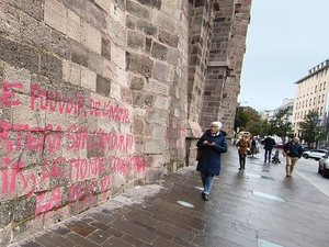 Tags sur la cathédrale de Rodez : "Je voulais diffuser un message d'amour", l'auteur condamné à une peine de travail d'intérêt général