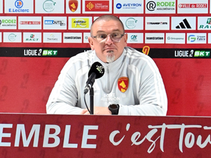 VIDEOS. Football : "Ça fait du bien, on a appris de nos erreurs", les réactions après le succès 1-0 de Rodez face à Dunkerque ce vendredi soir